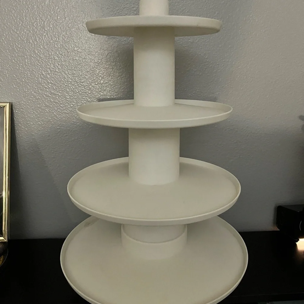 Wilton 4-Tier Dessert Tower - Classic White